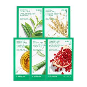 Energy Sheet Mask Variety 5 Pack